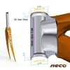 NECO -fiets headset 41 41,8 mm IS41 IS41.8 41 42 LAGER -HOOFDE HOOFTSPEL INTegrated Headset RECHTE HOOFDE HOOFD TUBE ROAD BIKE MTB