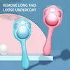 Benepaw Quality Cat Brush Massaging Shell Kitten Comb Puppy Rabbit Pet Grooming Dematting Tool for Short Long Hair Removal