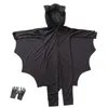 Halloween Carnival Kids Vampire Bat Cosplay Costume Boy Girl Anime Superhero Hooded Party Suit Vestidos de Fiesta Kids Party