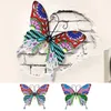 Gartendekorationen Schmetterling Wanddekoration Schmiede Kunst Skulpturendekor Outdoor Ornament Hängende dekorative Anhänger