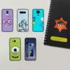 MT-93 Monsters Inc Case para Motorola Moto E7 E7i Power G 5G Plus G9 G10 G20 G30 G50 G40 G60 G60 Jugar cubierta negra