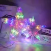 Choinka Topper Star Lights Xmas Tree LED LAMP LAMPOWANYCH LAMPÓW LAMPY Świąteczne Festiwal Party Nowy Rok Domowe dekoracje DIY