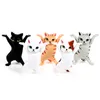 Lustige Katzenkrabben -Stifthalter Spielzeug Halten Sie alles Hörphone -Halterung Storage Rack Home Decor Penholder Office Supplies Briefpapier