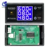 LCD Digital Voltmeter Ammerometr Wattmeter prąd prąd mocy Miernik Miernik Volt Detektor Monitor 48V 60V 72V DC 0-500V 10A 1000W