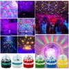 Stage Lights Colorful Small Magic Ball Rotating Light LED Stage Bulb Night Light For DJ Disco KTV Atmosphere Lights USB Charging