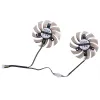 Pads 1 Pair FD7010H12S 75mm 4Pin Cooler Fan for MSI R6870 R6790 Graphics Card R2LB