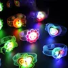 Nya nyheter barn tittar på remmen med lysande LED -lampor Creative Armband Watch Flash Wrist Luminous Toys Kid Gifts Glow Party