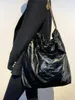 مصمم أكياس الكتف سلسلة CC 22 حقيبة نساء كبيرة الشحن الجلود Hobo 42cm أكياس القابض المحافظ