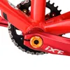 Muqzi Crankset braccio bullone mtb bici da strada m15 viti di fissaggio a manovella in lega di alluminio in lega cnc copertura a manovella per biciclette accessori per biciclette per biciclette