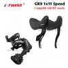 LTWOO GR9 1x11 Velocità, 11s Road Groupset, Shifter R/L + Deralleur posteriore + Grovigliate + Catena + Cassetta, Bike di ghiaia Ciclo-Cross