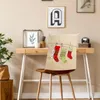 Pokrywa krzesełka świąteczne jadalnia Wysokiej jakości fotelik Flatccover Home Elastyczna kwiatowy nadruk dla EL