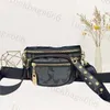 Fashion Designer Mini Bumbag Women Waist Bags Luxury Brown Flower Easy Pouch On Strap Fannypack Mens Belt Bag Crossbody Fanny Pack Purse