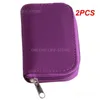 Storage Bags 2PCS Sd Card Compact Stylish Convenient Memory Organizer Trendy Travel Accessory Holder Bag Durable