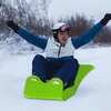 Lightweight Roll Up Snow Sled Flying Lightweight Carpet Snowboard Sled Portable Rolling Snow Slider Flexible Flying Carpet