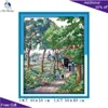 Joy Sunday Outing Home Decor F114 F242 F319 F545 F777 RA401 Counted Stamped Country Suburban Scenery Needlework Cross Stitch kit