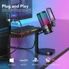 Микрофоны Maono DGM20 Gaming Microphone USB конденсатор RGB с программным обеспечением для снижения шума