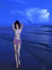 Женский купальник INS Bikini Bra Tri-Peece Sexy Hot Girl Трехточечная Sanya Resort Beach Spring 7n5r