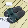 Nieuwe mode slippers blondie dia sandalen canvas beige ebbenhout groene marine roze luxurys mannen dames slipper zomer buiten strandglaasjes flip flop sandaal eur 36-45