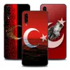 Etui telefoniczny dla Samsung A10 A20 A30 A40 A50 A60 A70 A90 Note 8 9 10 20 Ultra 5G Silikonowa Flaga Cover Flaga Turcja Wolf