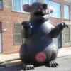 8mh (26 piedi) con modello di topo animale realistico di ratto gonfiabile per la decorazione di feste esterne