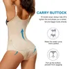 Nadainaa body shaper latex shapewear women butt lifter tummy control shaper slimming underwear girdle enhancer stomach shaping