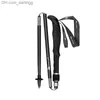 Trekking Poles Pioneer 1 bit kolfiber Vandring Pol Portable Outdoor Ultra Light 5-sektion Alpstock Camping Vandring Poleq