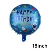 Balons de papier d'aluminium avion Globos Aircraft Balloons d'air décorations de fête d'anniversaire Baby Shower Kids Toys Boules gonflables