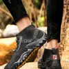 Lässige Schuhe Outdoor Wanderung Herren Sport Frühling Elastic Band Männer waten atmungsaktives Netz Non Slip Trail