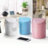 Creative Mini Waste Bin Desktop Cestino per la casa Forniture per ufficio in plastica Cestino di plastica Possiet Eco-Friendly Pustbin Pencil Storage