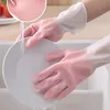 Household Kitchen Washing PVC Gloves Waterproof Durable Handguard Dishes Cleaning Gloves Dishwashing Multi-use Housework Tools