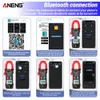 Aneng St207 Digital Bluetooth Multimetro Morsetto di morsetto 6000 Conta True RMS Ac Tester Currena AC Corrente Hz Capacità OHM