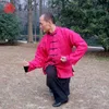 Yi wu tang tai chi e kung fu abito di lino arti marziali abiti cinesi per uomini e donne wushu o taiji abito