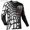 Cycling Shirts Tops Mens Motocross Jersey BAT Shirt Mountain Bike Jersey Motorcycle Off-Road Jersey Camiseta Motocross T-shirt Y240410