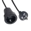 AU PDU UPS AC Power Cord ، AU Australian 3Pin Male Clop to Europe Schuko Female Socket Power Cable 30cm/50cm