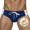 Heren Swimwear Men Korte pad met Cups Beach Swim Trunks zwemmen zwempak Zomer slipjes Buiten Water Sportuitrusting Duurzaam