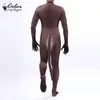 Kolor cosplayer bodysuit halloween karnawałowy wąż nadruk cosplay cosplay kostiumy man zentai fantasia sexy with ogon na garnitur dla dorosłych