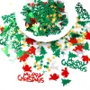 15g/Bag Colorful Christmas Series Confetti Sequins Xmas Tree/Santa Claus Table Decorations Christmas New Year Party Supplies