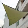 Outdoor Awning Canopy Shelters Triangle Sun Shelter Sunshade Tent Canopy Anti-UV Waterproof Sun Shade Sail Garden Awning Cloth