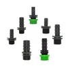 Maschio 1/2 da 3/4 a 16 mm 20 mm 25 mm Connettore d'acqua per tubo da giardino Tocca a 1/2 3/4 TAP TAP TAPITS 3PCS