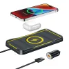 Chargers 10W Qi Universal Car Charger Wireless Charger Car Pad para Samsung S9 Fast Telefone carregador para iPhone 14 13 12 11 x 8 7