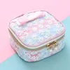 Outdoor Bags Girly Cute Mesh Embroidered Sanitary Napkin Storage Bag Portable Cosmetic Box Mti-Function Earphone Data Drop Delivery Sp Dh3Wn