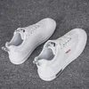 Casual Shoes Men's White Sneakers Women's Fashion Vulcanize Size 36-44 High Quality Hip Hop Platform Lace-up Running