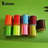 Bimoo 100 yards 200d High Light Fly Tying Fil UV Floss Yarn pour nymphe Streater Bass Trout Fishing Lures Flytying Material