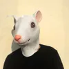 Funny Realistic Mouse Rat Latex Full Head Mask Halloween Costume Party Prop Donald Masquerade Drup Adults Gift x0803254e