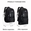 Backpack Men's Outdoor 65L Wspinaczka o wysokiej pojemności podróży Rucksack School Torba Sports Camping Pakiet turystyczny dla kobiet kobiet