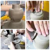 Pottery vorkvormig blanco trimmes gekarteld schrapermesknipbeen keramisch blanco sculptuurmodellering blanco trimmengereedschap