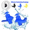 1 Pair Soft Ear Plugs Swimming Silicone Waterproof Dust-Proof Earplugs Sport Plugs Diving Water Sports Swimming Accessories