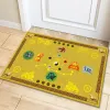 Seven Star Nine Luck Door Mat, Tai Chi Five Elements, Good Fortune Emperor Money Transfer, Yellow Floor, Lucky God Beast, Custom