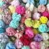 25 mm Corea Ballo in pizzo Garza fai da te Pompoms Flower Pompom Craft Mesh Pendente in tulle per le forcine che producono gioielli accessori