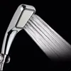 Shower Head 300Hole Water Saving Square ABS Chrome Bathroom Rainfall Shower Nozzle Aerator High Pressure handheld Shower Head